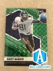 2021 Panini Mosaic Green Mosaic #392 Racey McMath RC